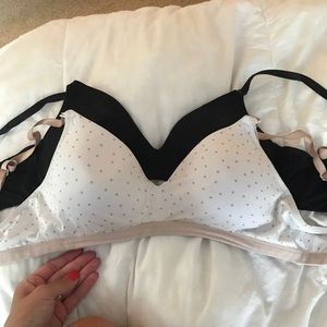 2 Maternity Nursing Bras; 36C